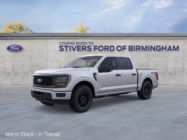 2026 Silver Metallic Ford F-150 STX 4X4 Truck