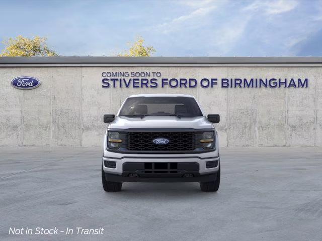 2026 Silver Metallic Ford F-150 STX 4X4 Truck