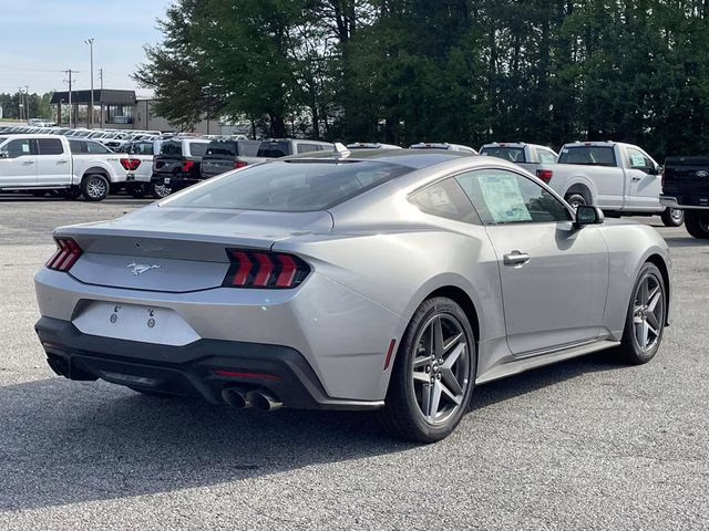 2026 Silver Metallic Ford Mustang EcoBoost RWD Coupe