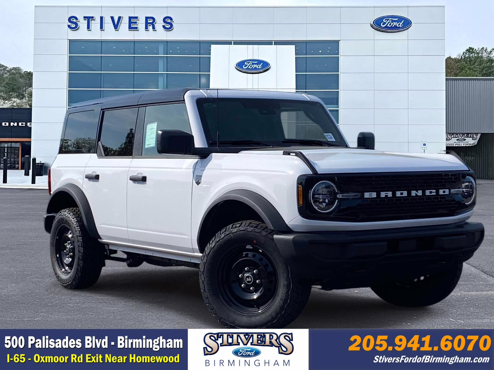 2026 Oxford White Ford Bronco Big Bend 4X4 SUV