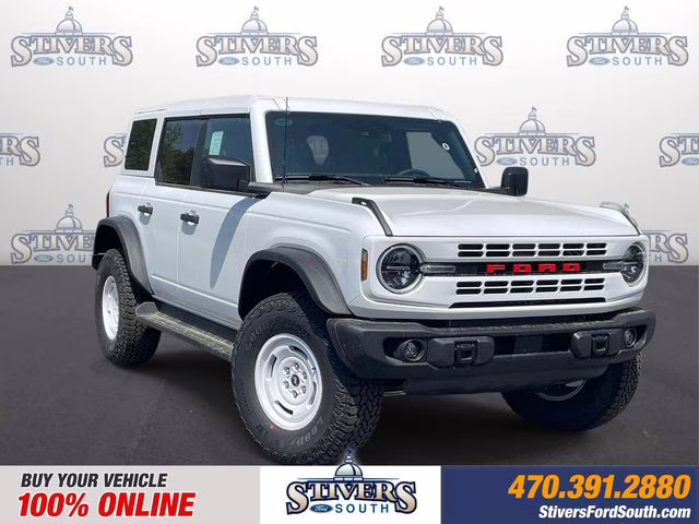2026 Oxford White Ford Bronco Heritage Edition 4X4 SUV