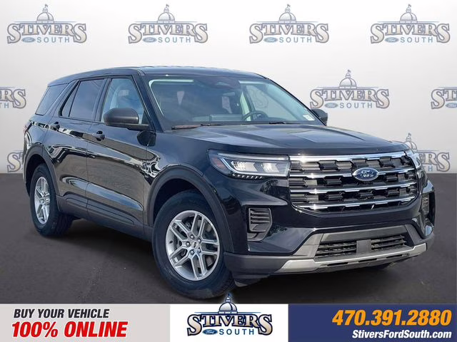 2026 Black Metallic Ford Explorer Active RWD SUV