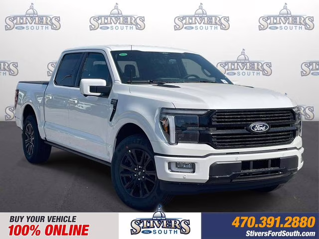 2026 White Metallic Ford F-150 Platinum RWD Truck
