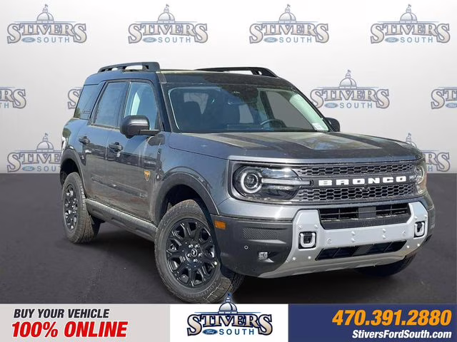 2026 Gray Metallic Ford Bronco Sport Badlands 4X4 SUV