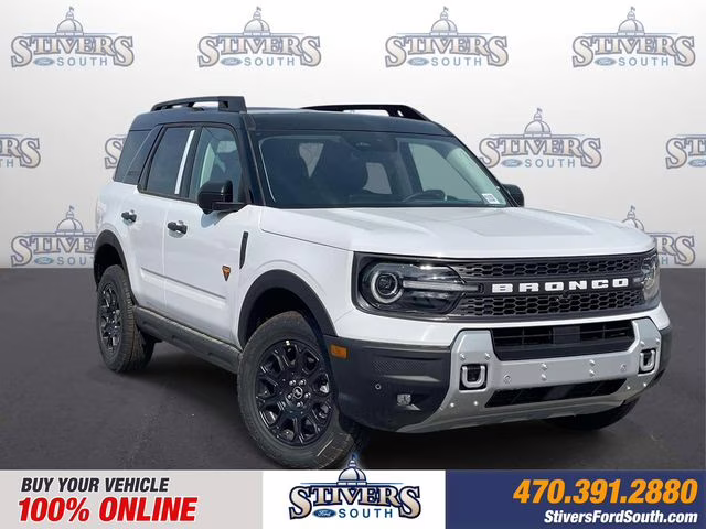 2026 Oxford White Ford Bronco Sport Badlands 4X4 SUV