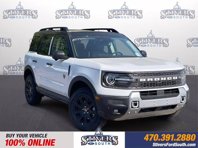 2026 Oxford White Ford Bronco Sport Badlands 4X4 SUV