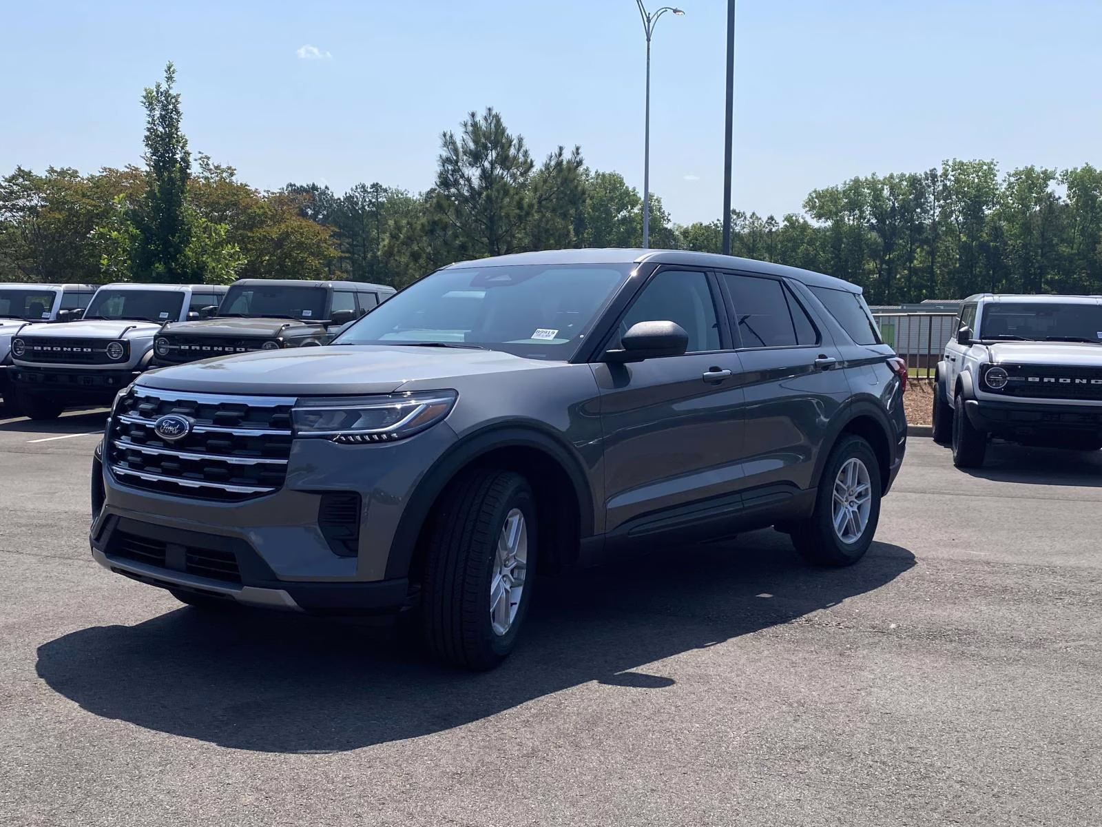 2026 Carbonized Gray Metallic Ford Explorer Active RWD SUV