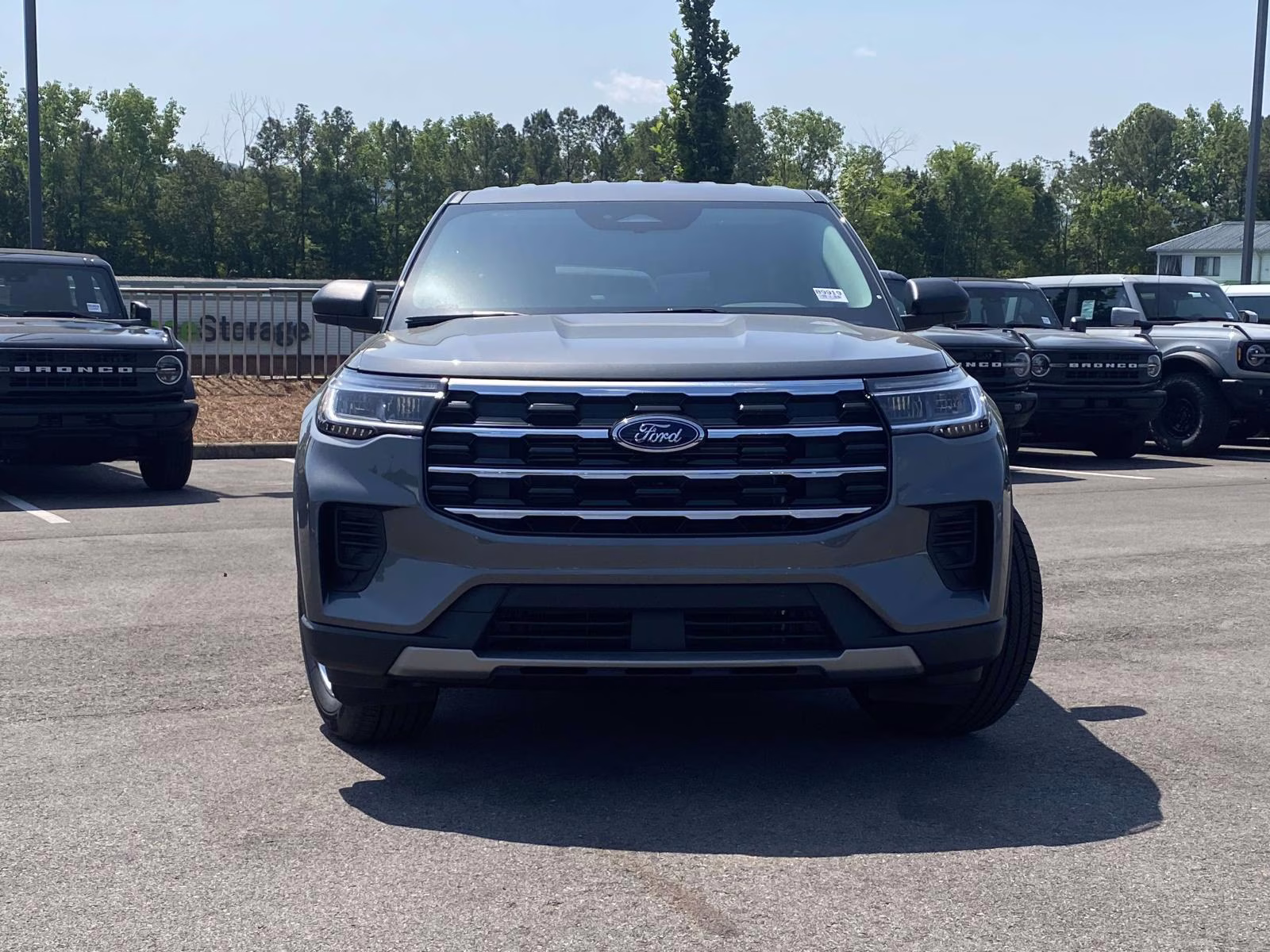 2026 Carbonized Gray Metallic Ford Explorer Active RWD SUV