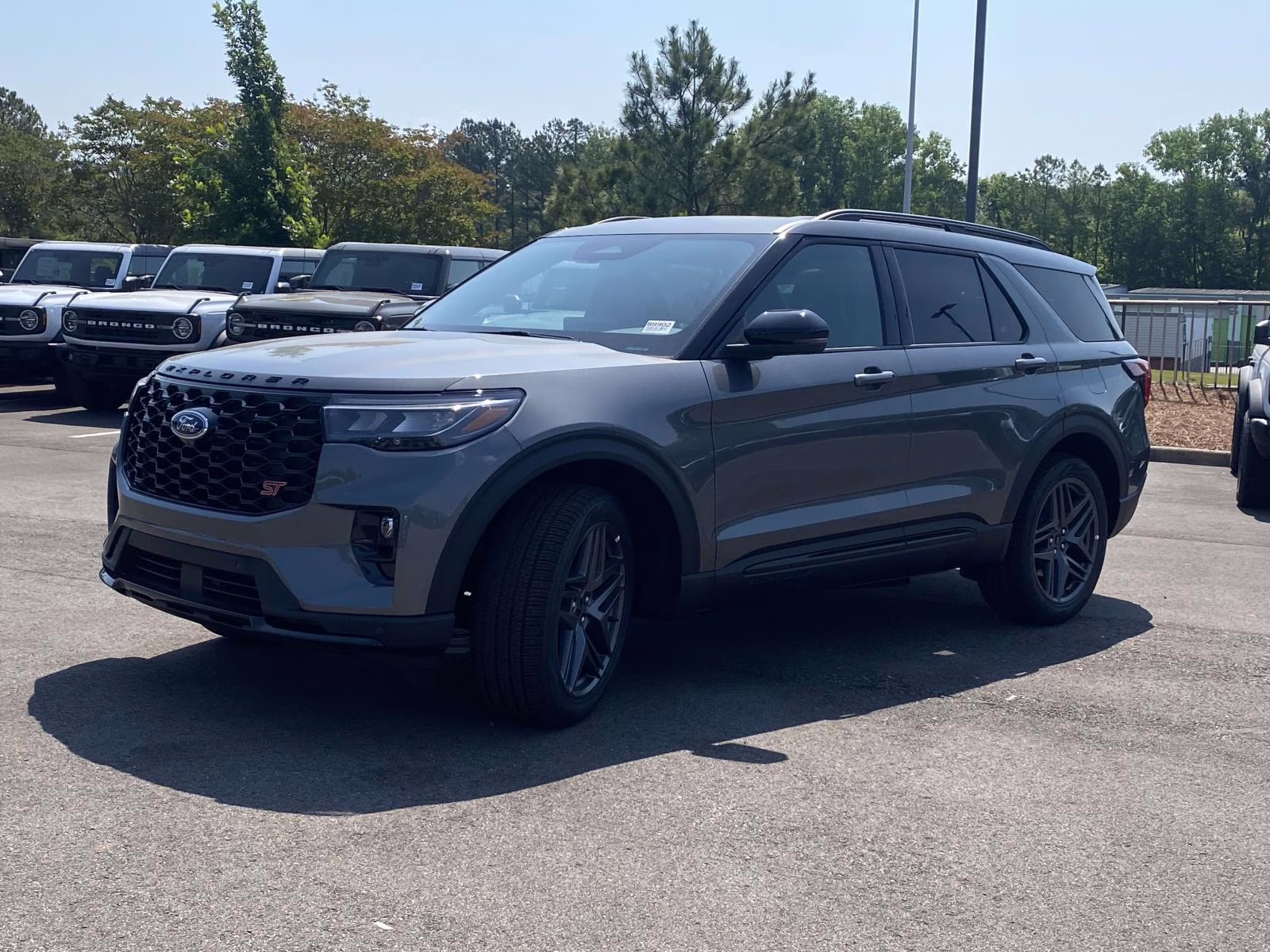 2026 Gray Metallic Ford Explorer ST 4X4 SUV