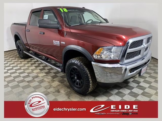 2018 Delmonico Red Pearlcoat Ram 2500 Tradesman 4X4 Truck