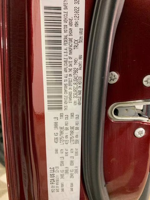 2018 Delmonico Red Pearlcoat Ram 2500 Tradesman 4X4 Truck