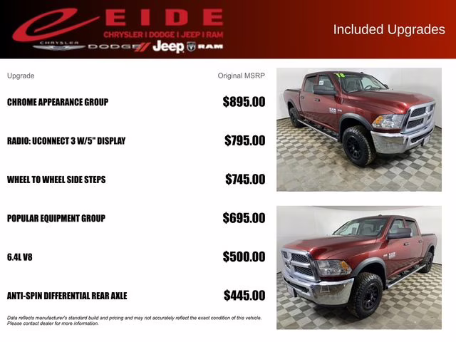 2018 Delmonico Red Pearlcoat Ram 2500 Tradesman 4X4 Truck