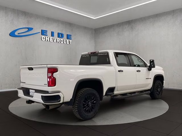 2021 Summit White Chevrolet Silverado 3500HD LTZ 4X4 Truck