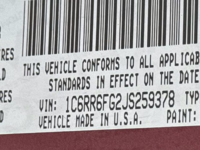 2018 Delmonico Red Pearlcoat Ram 1500 Express RWD Truck