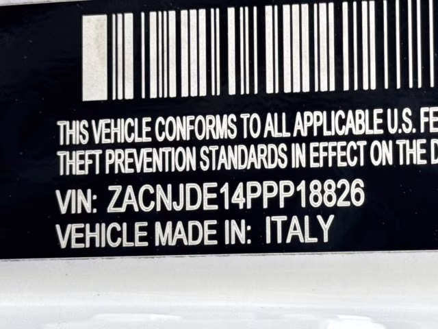 2023 Alpine White Clearcoat Jeep Renegade Altitude 4X4 SUV