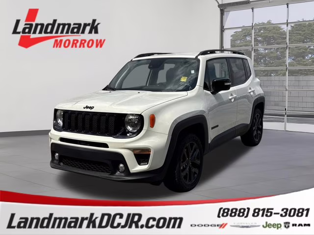 2023 Alpine White Clearcoat Jeep Renegade Altitude 4X4 SUV