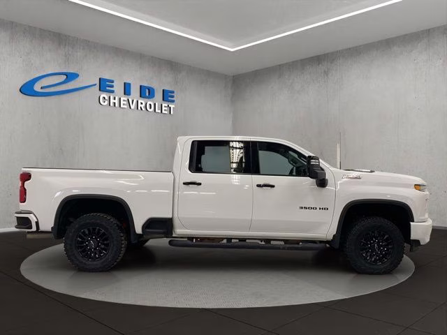 2021 Summit White Chevrolet Silverado 3500HD LTZ 4X4 Truck