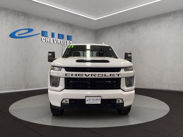 2021 Summit White Chevrolet Silverado 3500HD LTZ 4X4 Truck