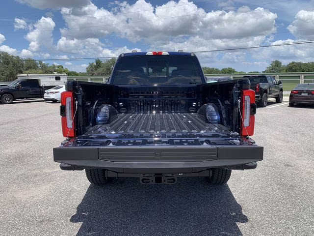 2025 Antimatter Blue Metallic Ford Super Duty F-350 SRW Platinum 4X4 Truck