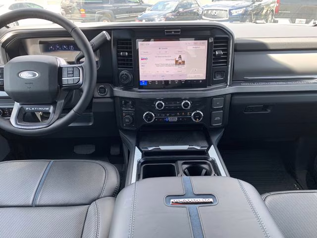 2025 Antimatter Blue Metallic Ford Super Duty F-350 SRW Platinum 4X4 Truck