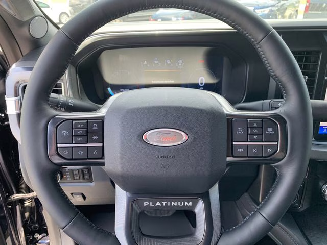 2025 Antimatter Blue Metallic Ford Super Duty F-350 SRW Platinum 4X4 Truck