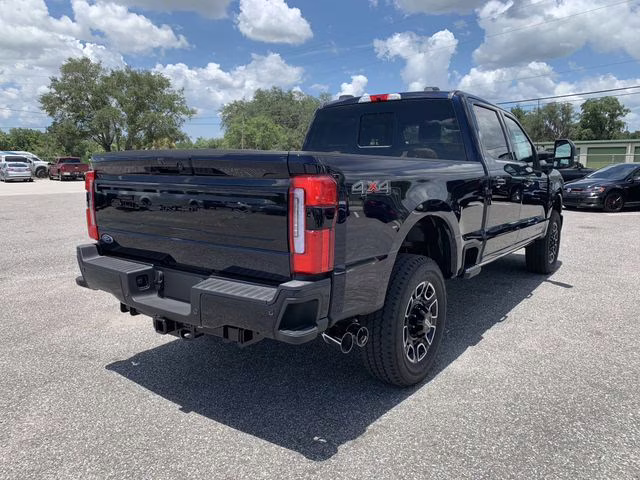 2025 Antimatter Blue Metallic Ford Super Duty F-350 SRW Platinum 4X4 Truck