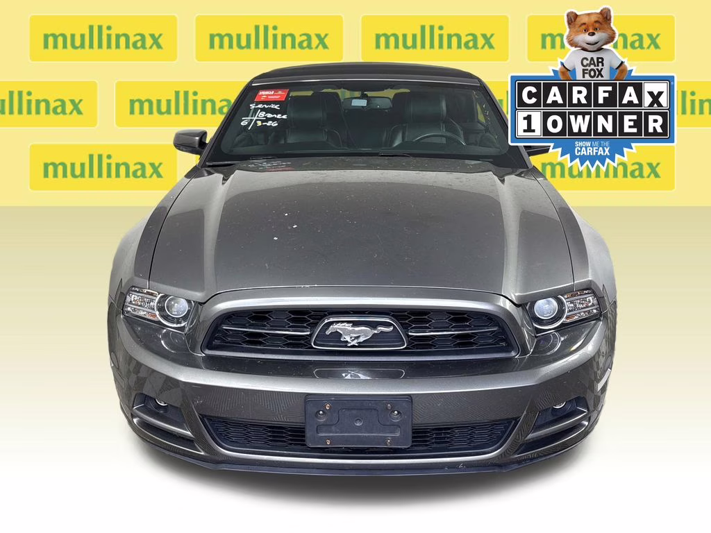 2013 Sterling Gray Metallic Ford Mustang V6 Premium RWD Convertible