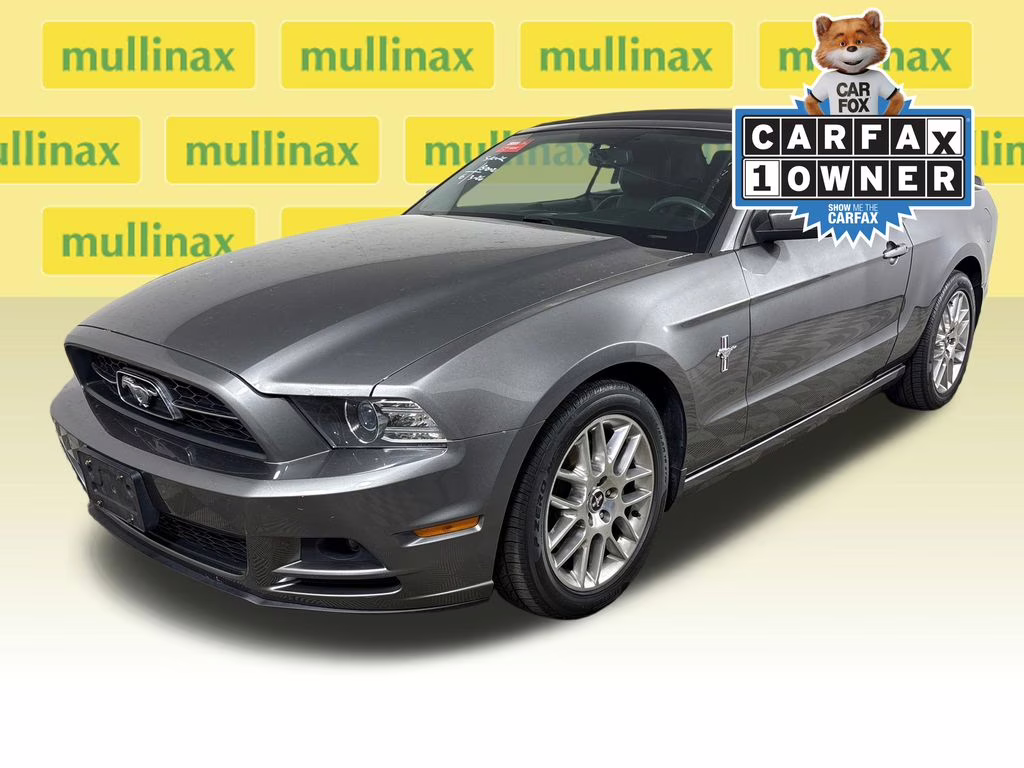2013 Sterling Gray Metallic Ford Mustang V6 Premium RWD Convertible