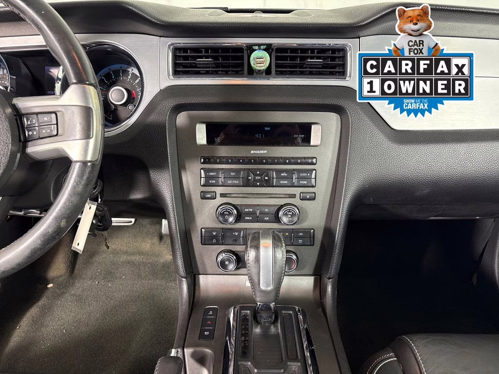 2013 Sterling Gray Metallic Ford Mustang V6 Premium RWD Convertible