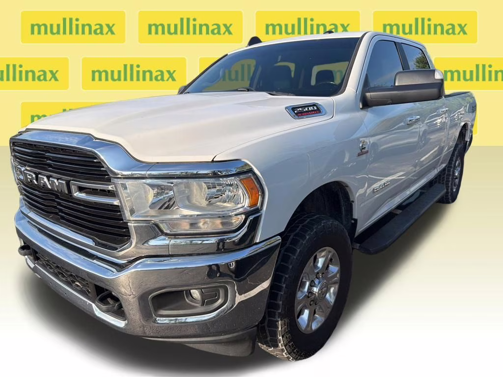 2019 Bright White Clearcoat Ram 2500 Big Horn 4X4 Truck