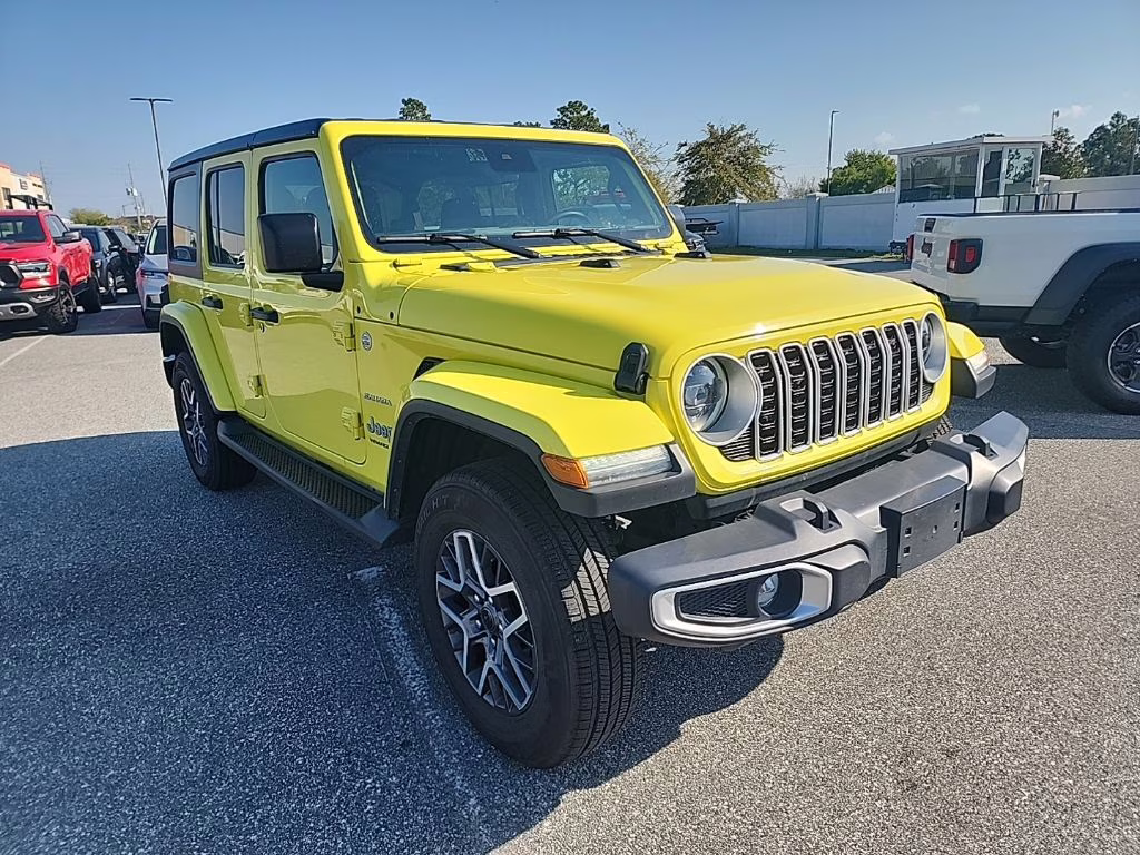 2024 High Velocity Clearcoat Jeep Wrangler Sahara 4X4 SUV