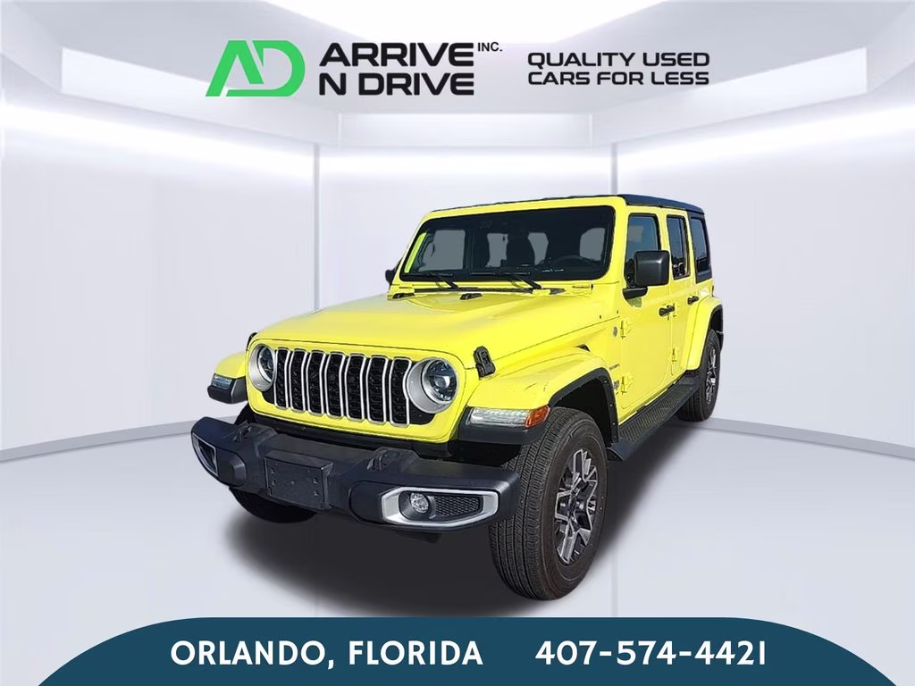 2024 High Velocity Clearcoat Jeep Wrangler Sahara 4X4 SUV
