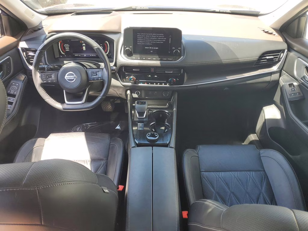 2021 Caspian Blue Metallic Nissan Rogue Platinum AWD SUV