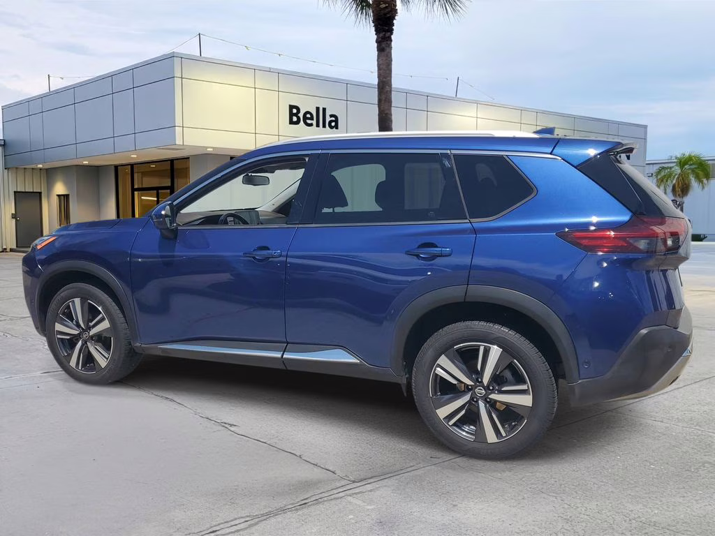 2021 Caspian Blue Metallic Nissan Rogue Platinum AWD SUV