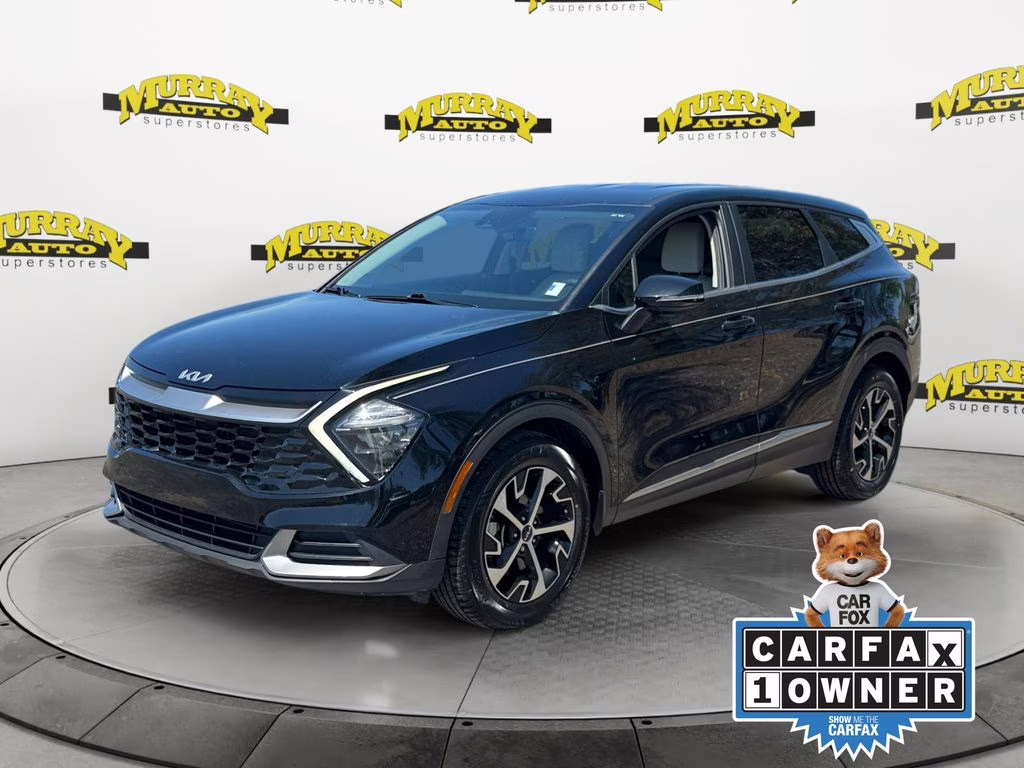2023 Ebony Black Kia Sportage EX FWD SUV