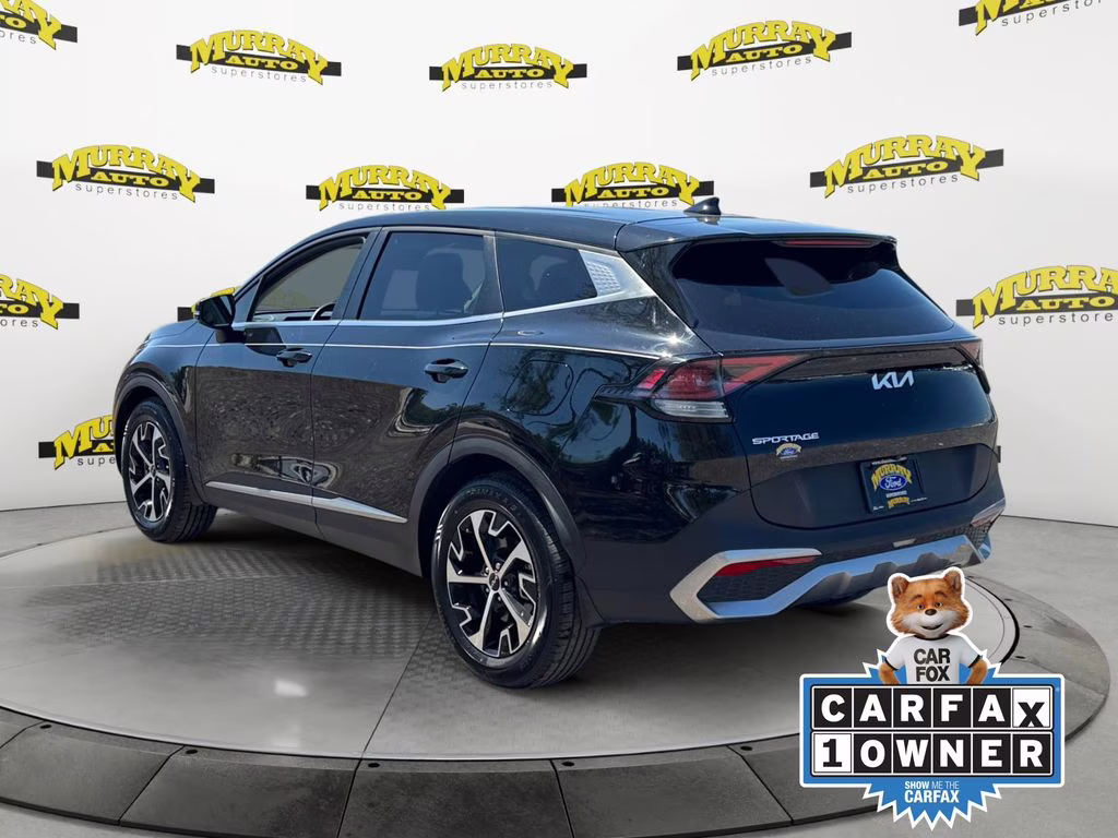 2023 Ebony Black Kia Sportage EX FWD SUV