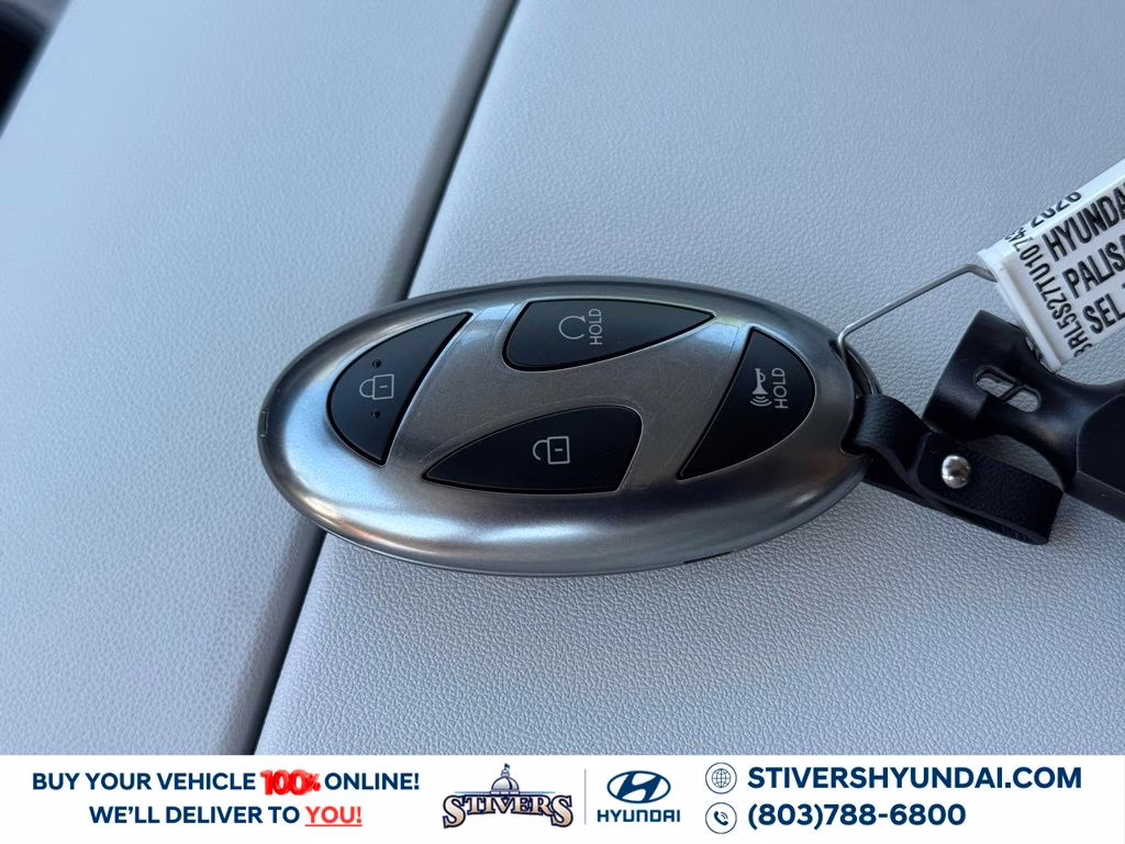 2026 Creamy White Pearl Hyundai Palisade SEL FWD SUV