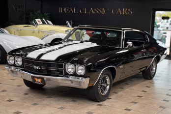1970 Tuxedo Black Chevrolet Chevelle SS - 454, M22 4-Speed Coupe