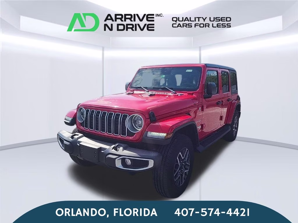 2024 Firecracker Red Clearcoat Jeep Wrangler Sahara 4X4 SUV