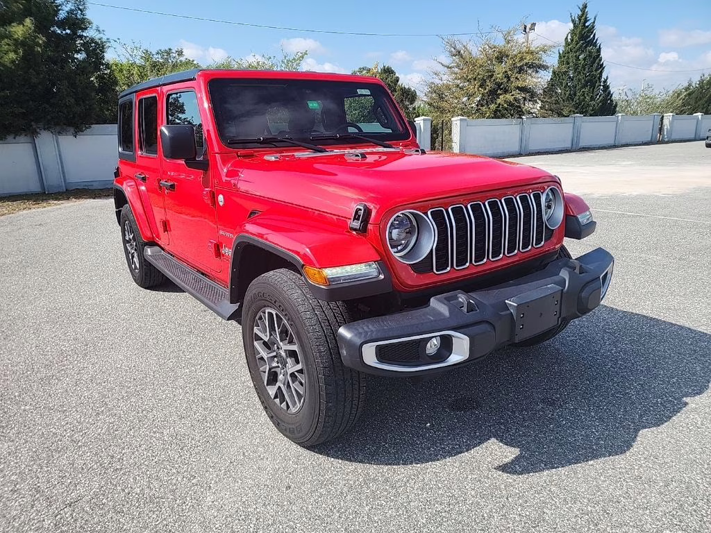 2024 Firecracker Red Clearcoat Jeep Wrangler Sahara 4X4 SUV