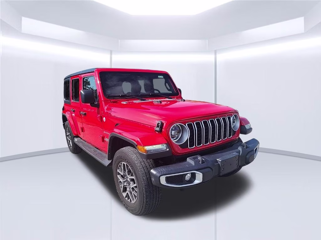 2024 Firecracker Red Clearcoat Jeep Wrangler Sahara 4X4 SUV