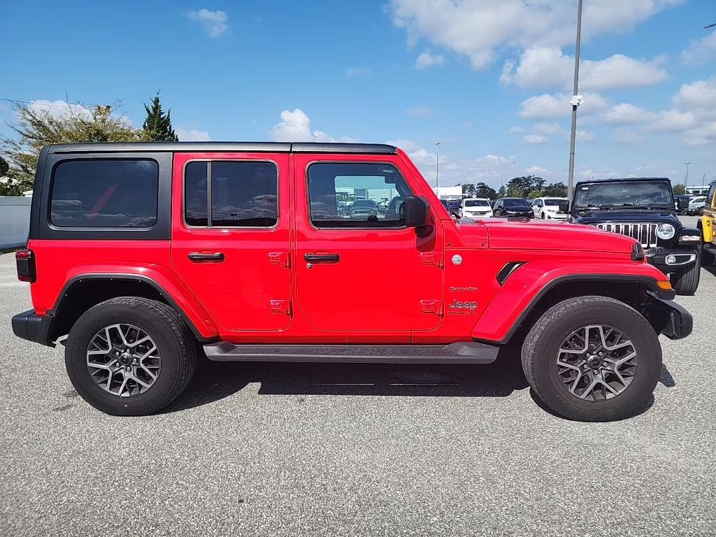 2024 Firecracker Red Clearcoat Jeep Wrangler Sahara 4X4 SUV