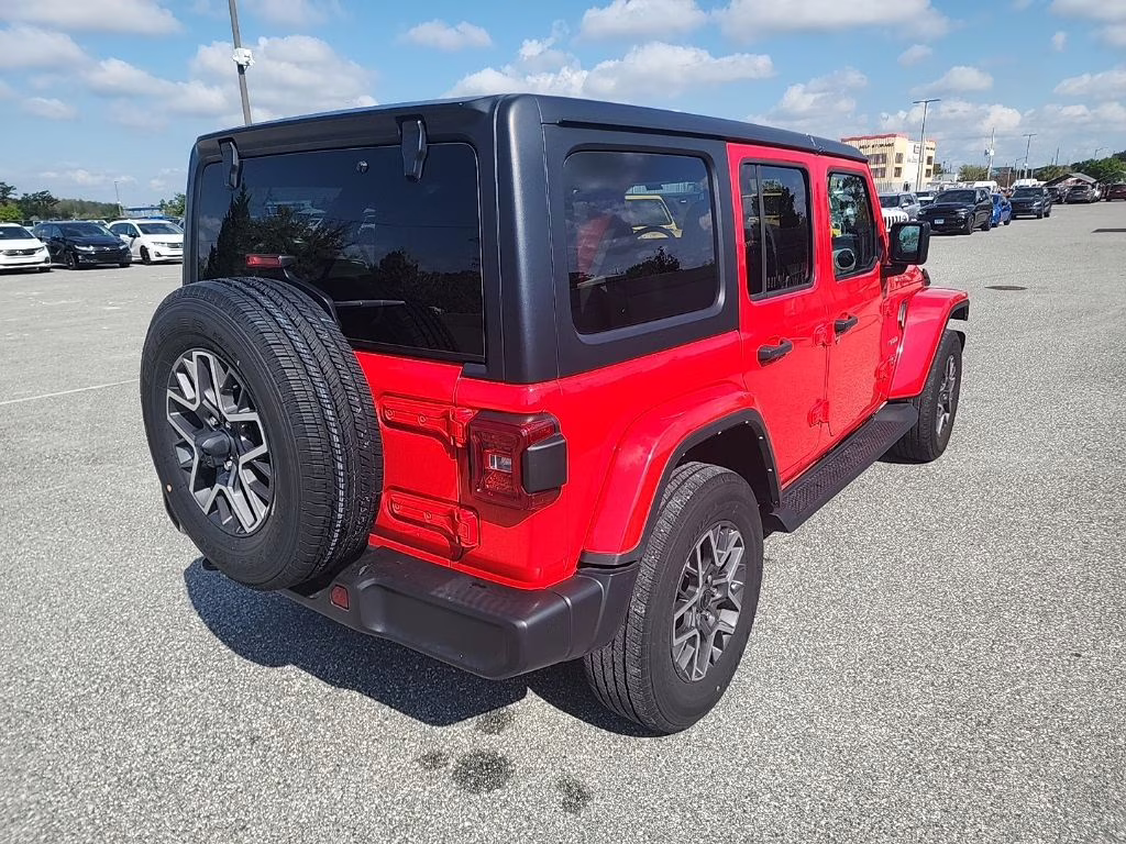 2024 Firecracker Red Clearcoat Jeep Wrangler Sahara 4X4 SUV