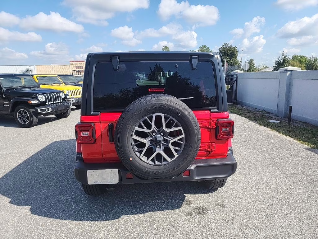 2024 Firecracker Red Clearcoat Jeep Wrangler Sahara 4X4 SUV