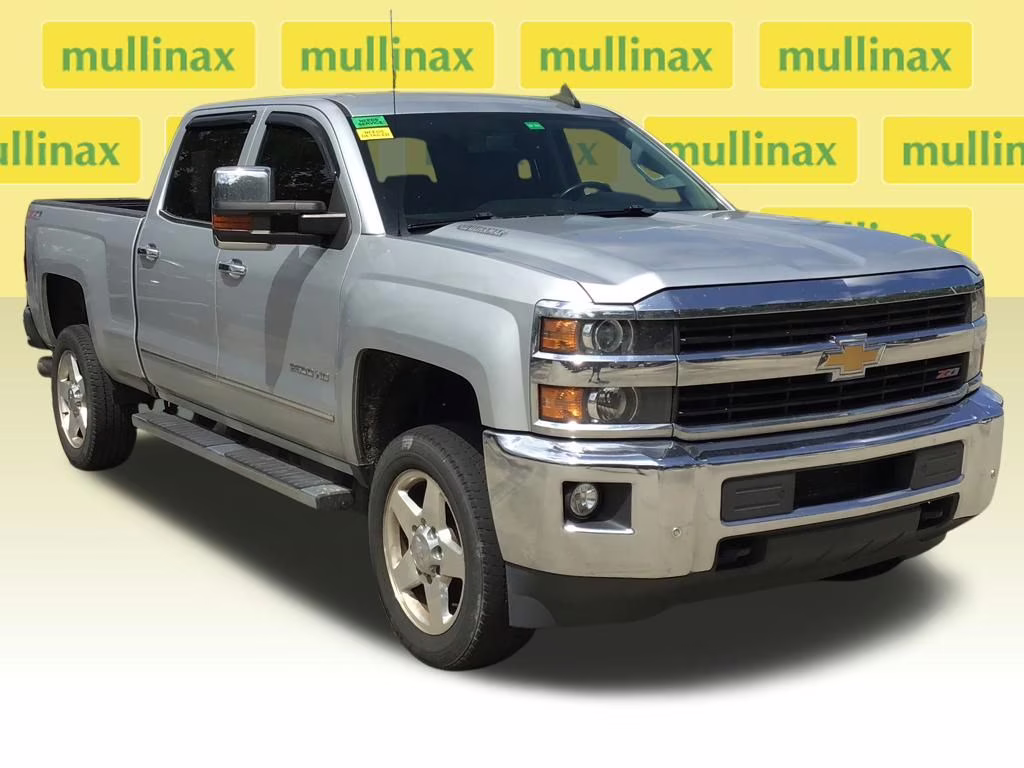 2015 Silver Ice Metallic Chevrolet Silverado 2500HD LTZ 4X4 Truck