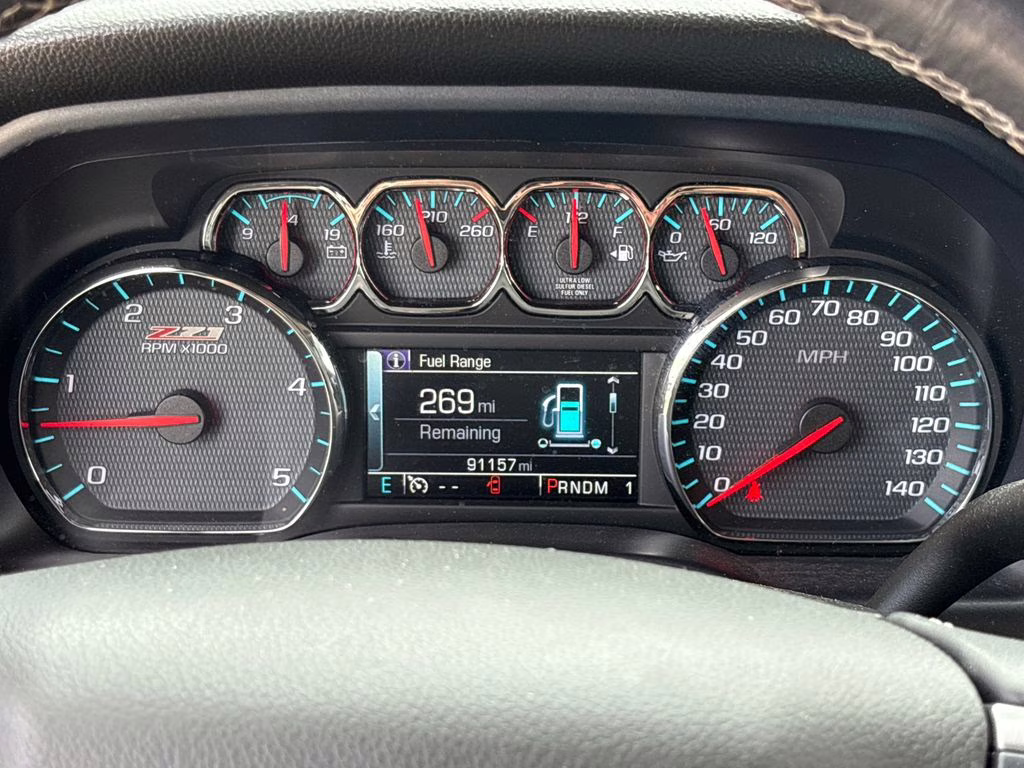 2015 Silver Ice Metallic Chevrolet Silverado 2500HD LTZ 4X4 Truck