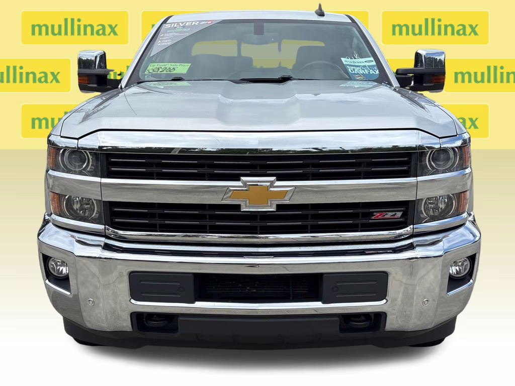 2015 Silver Ice Metallic Chevrolet Silverado 2500HD LTZ 4X4 Truck