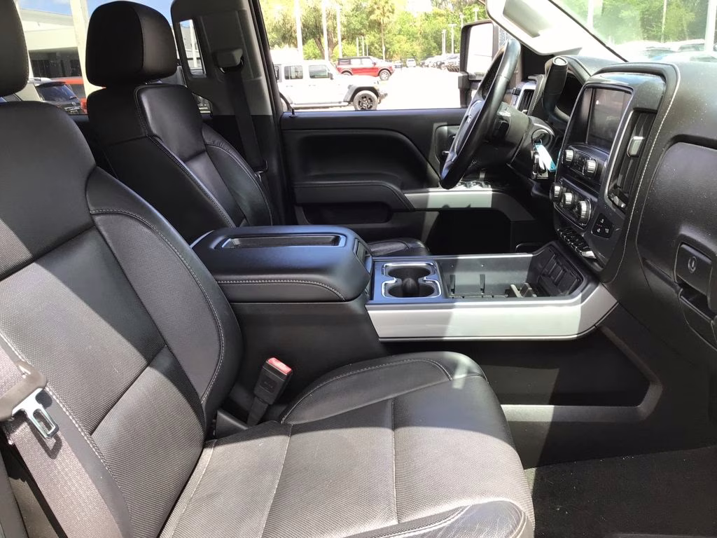 2015 Silver Ice Metallic Chevrolet Silverado 2500HD LTZ 4X4 Truck