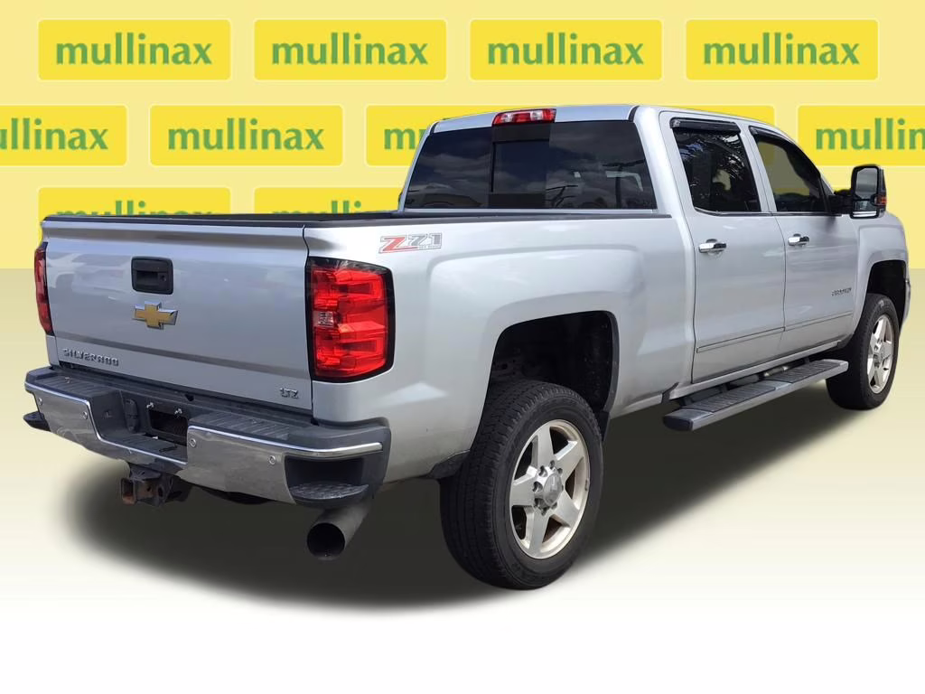 2015 Silver Ice Metallic Chevrolet Silverado 2500HD LTZ 4X4 Truck