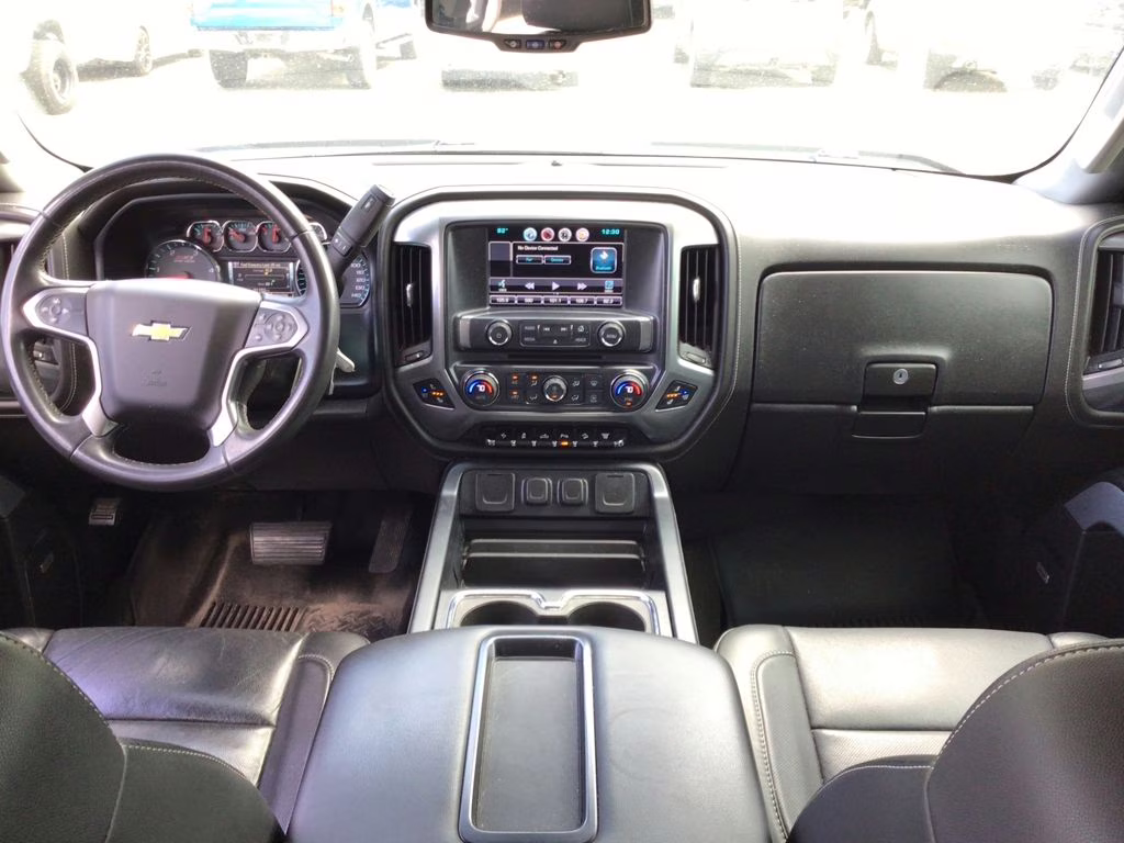 2015 Silver Ice Metallic Chevrolet Silverado 2500HD LTZ 4X4 Truck